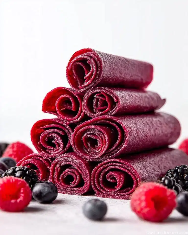 Homemade Fruit Roll-Ups Recipe