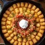 Fiesta Chicken Tater Tot Casserole Recipe