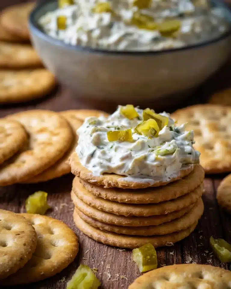 Spicy Dill Pickle Dip Recipe