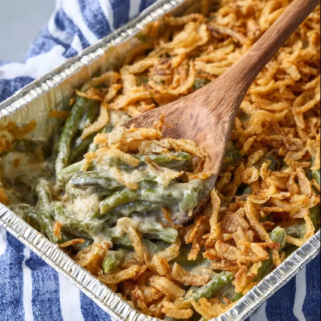 Smoked Green Bean Casserole Recipe - Recipe Image