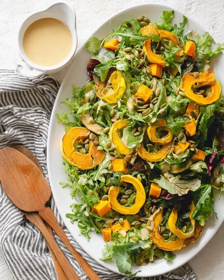 Roasted Vegetable Winter Salad (gluten free + Whole30) Recipe
