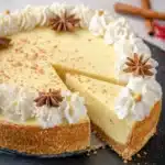 Eggnog Pie (No Bake Recipe) Recipe