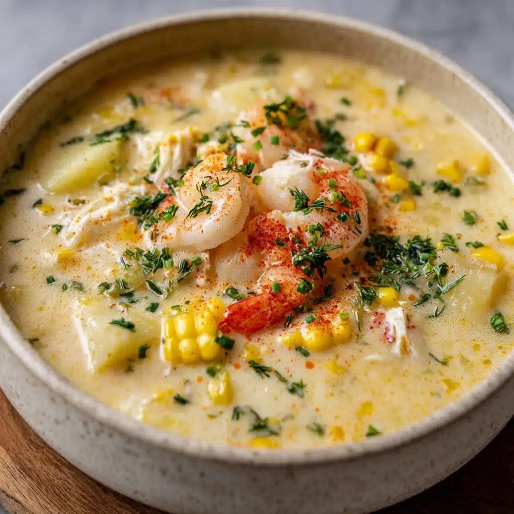 Bobby Flay’s Crab & Corn Chowder Recipe - Recipe Image