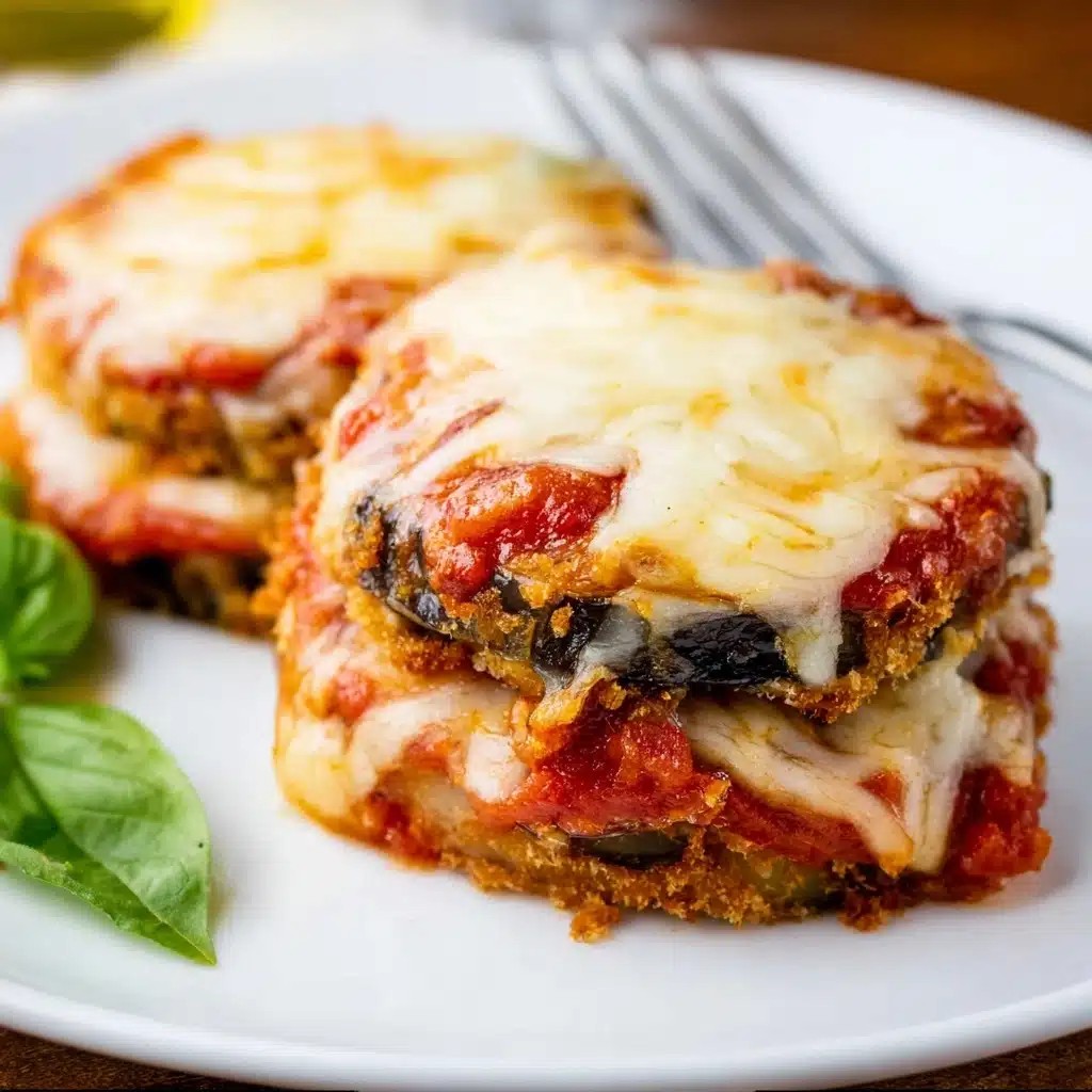 Crispy Zucchini Parmesan Bake with Easy Marinara 5 Baking Method: Arrange on a lightly greased baking sheet and spray each side with cooking spray Recipe - Recipe Image