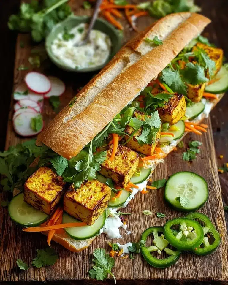 Tofu Banh Mi Recipe