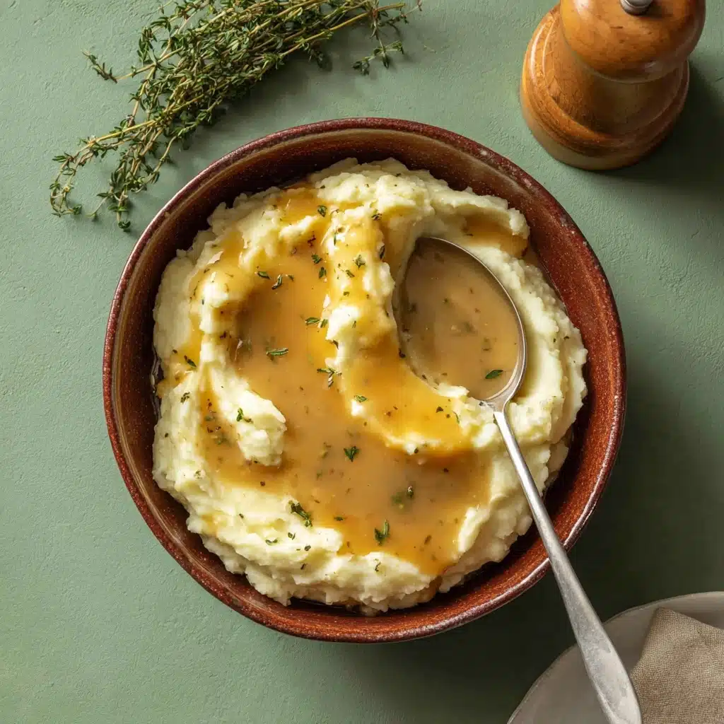 Easy Vegan Gravy (Gluten-Free, 5 Minutes!) Recipe 5 Easy Vegan Gravy (Gluten-Free, 5 Minutes!) Recipe - Recipe Image