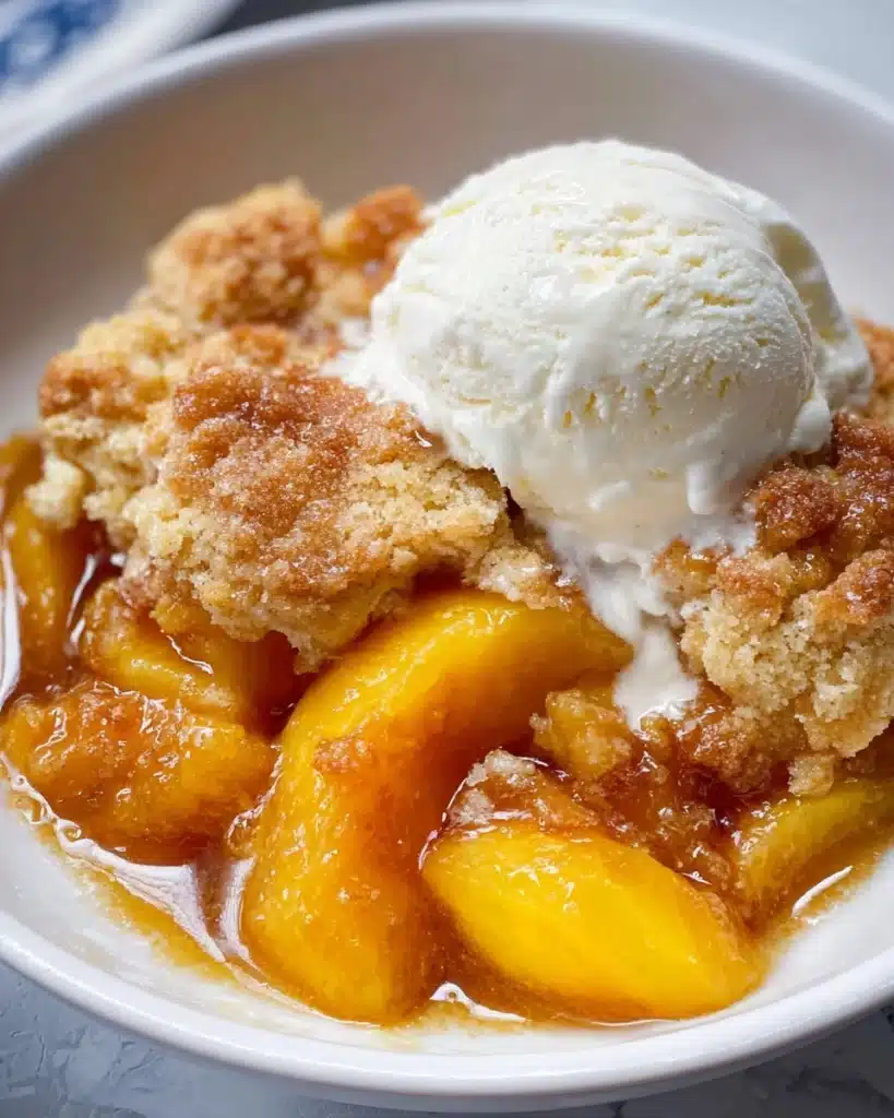 Peach Cobbler Recipe
