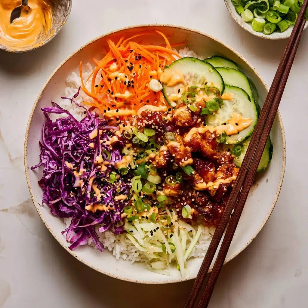 Chicken Bulgogi Bowls with Spicy Mayo Recipe - Recipe Image