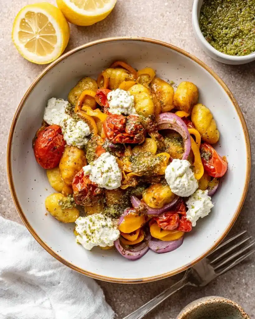 Sheet Pan Gnocchi with Sausage Recipe