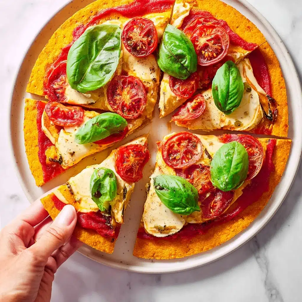 Vegan Margherita Pizza with Sweet Potato Crust Recipe 5 Vegan Margherita Pizza with Sweet Potato Crust Recipe - Recipe Image