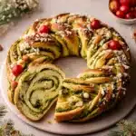 Vegan Pesto Bread Wreath Recipe