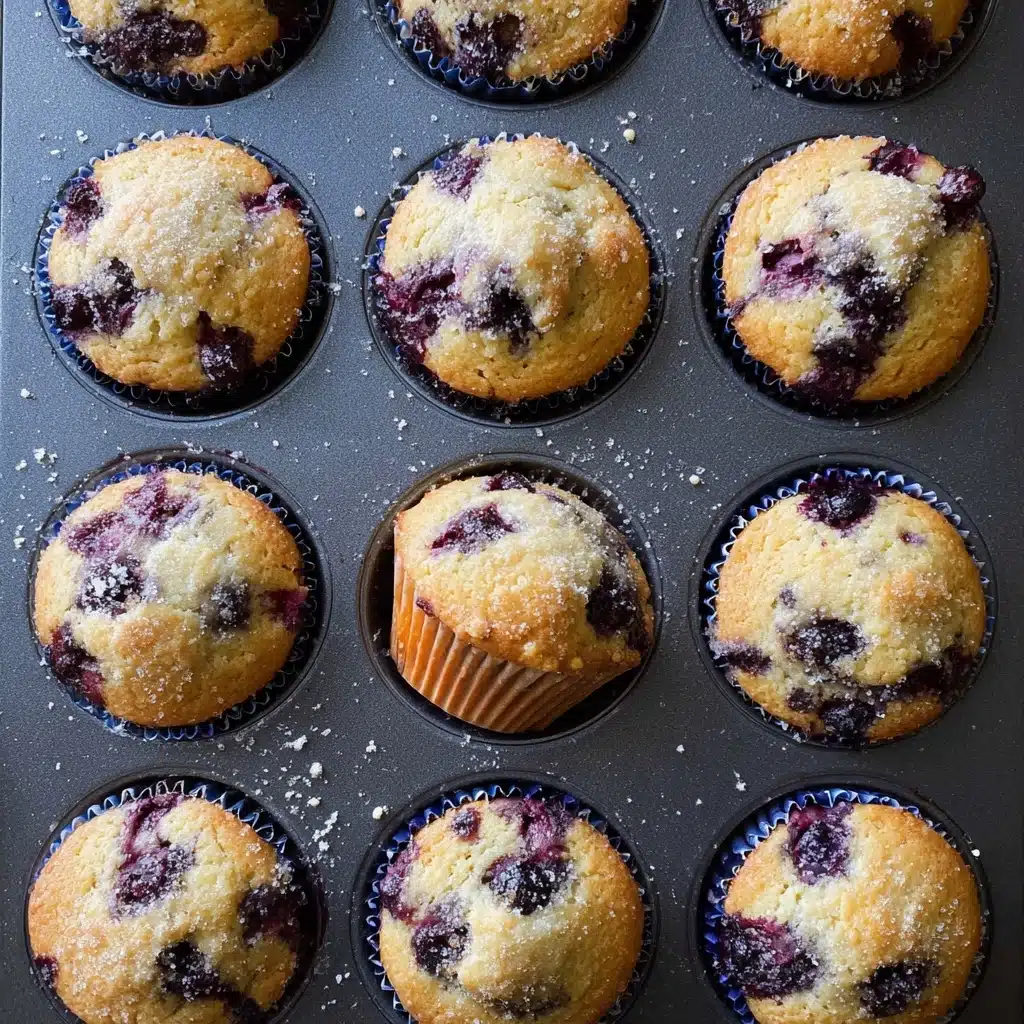 Lemon Blueberry Muffins Recipe 5 Lemon Blueberry Muffins Recipe - Recipe Image