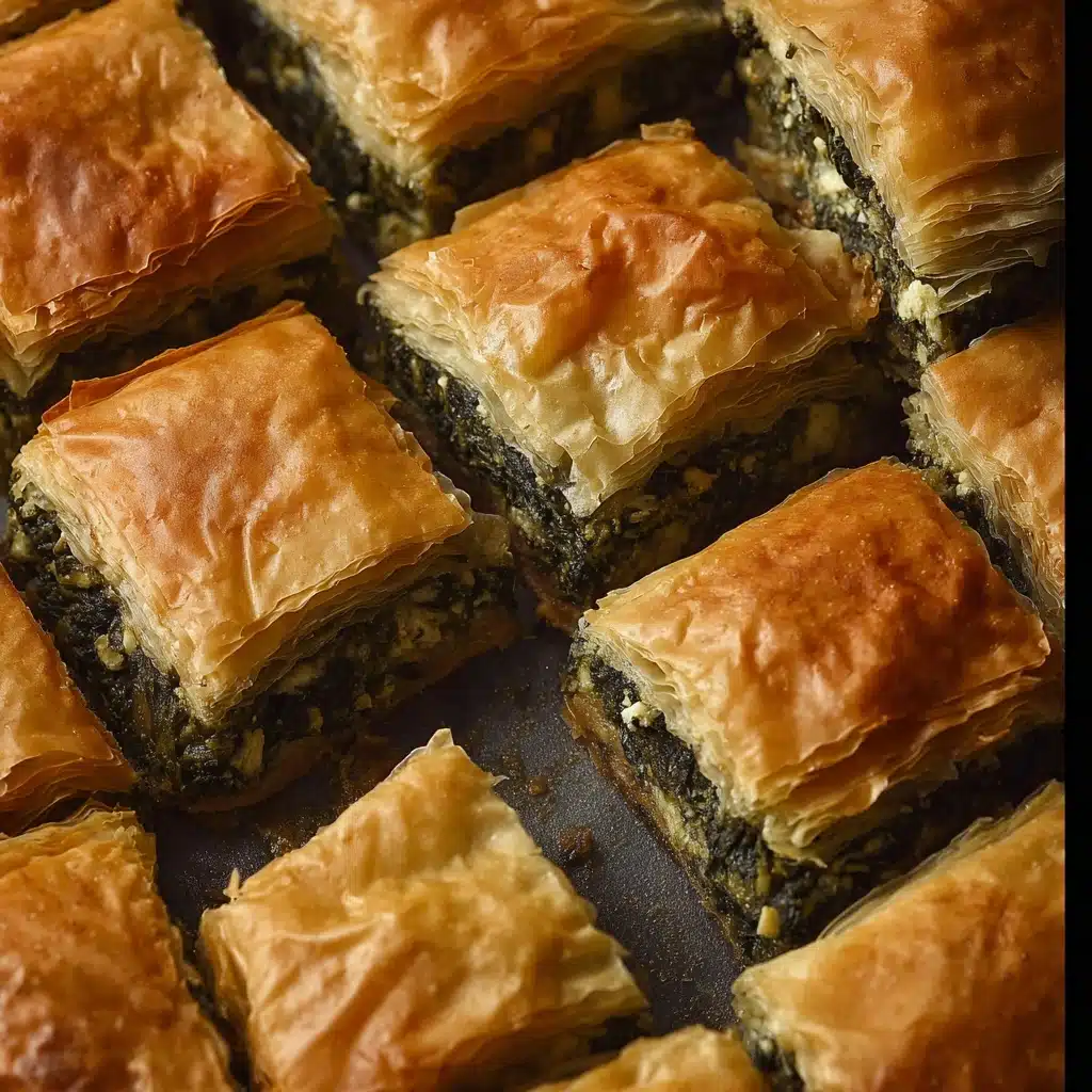 Spanakopita With Homemade Phyllo Recipe - Recipe Image