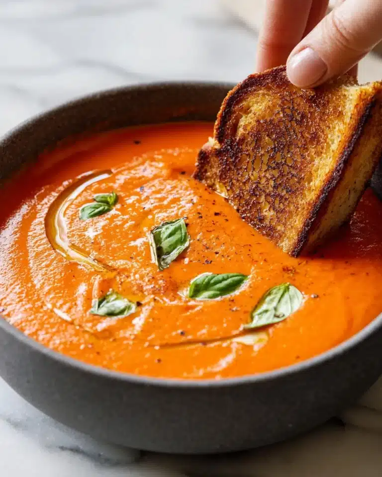Delicious Everyday Homemade Tomato Soup Recipe