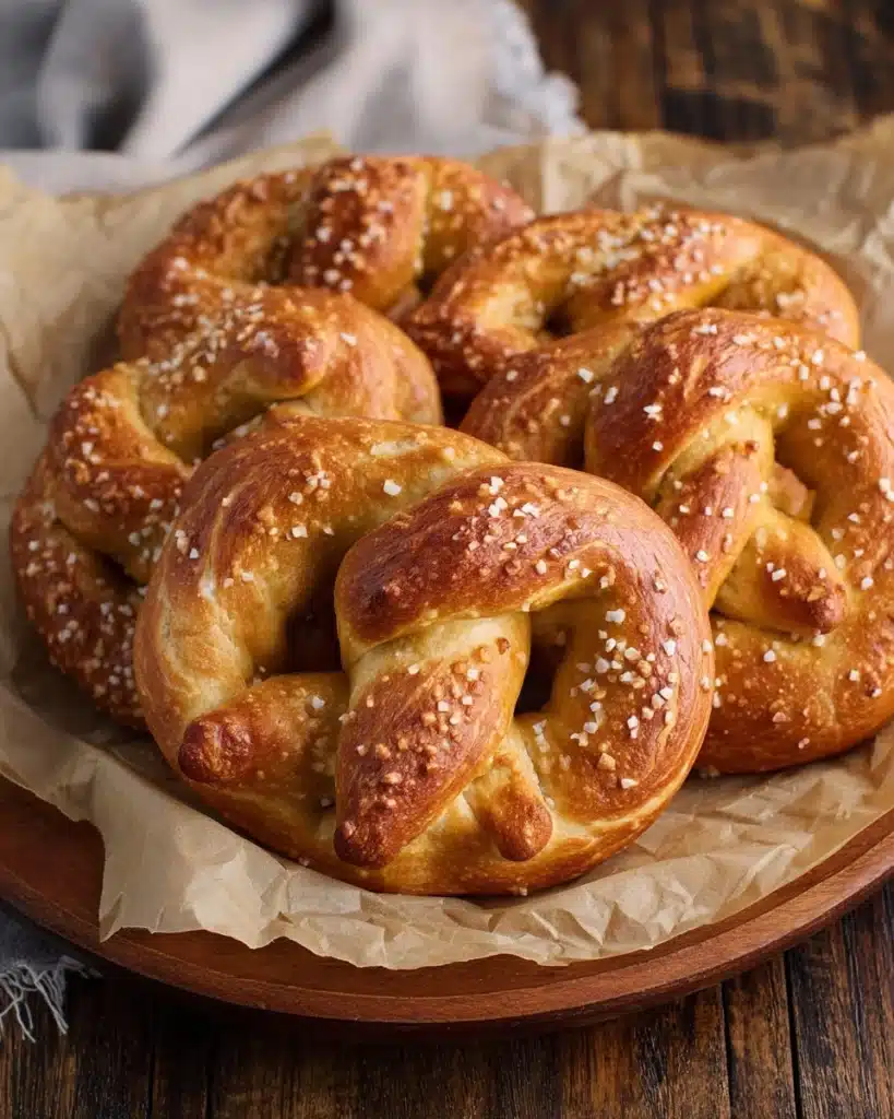 Soft Homemade Pretzels Recipe