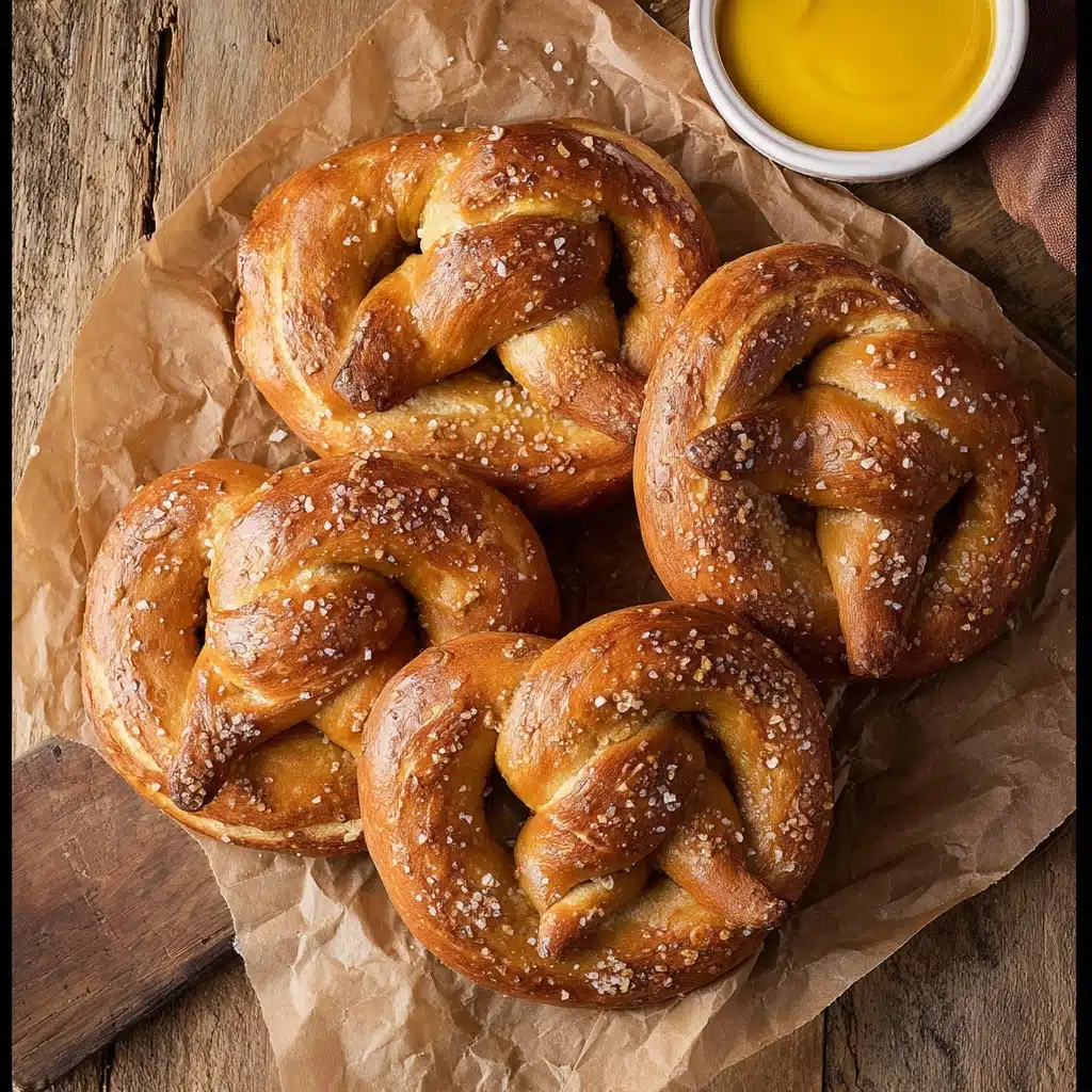 Soft Homemade Pretzels Recipe - Recipe Image