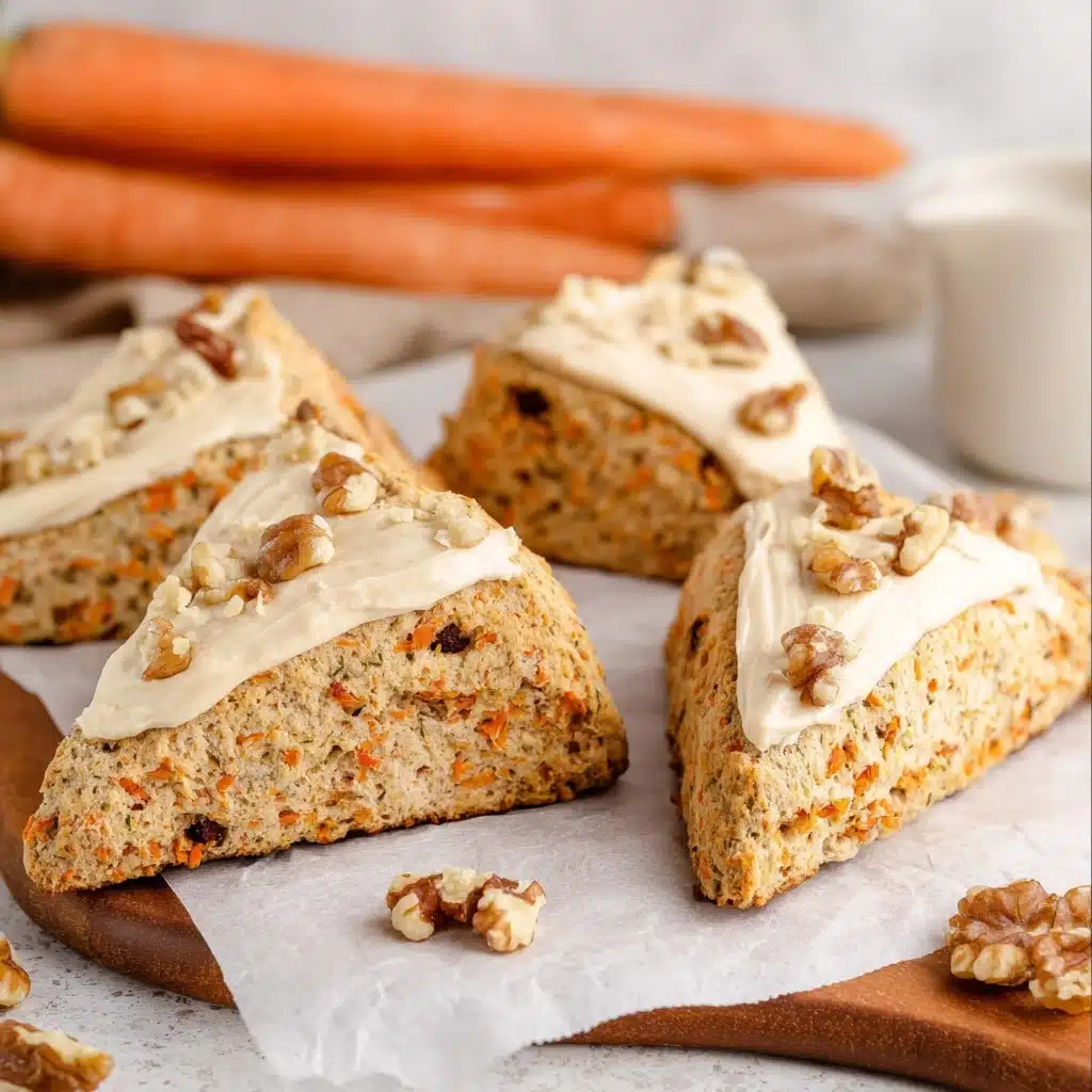 Carrot Cake Scones Recipe 4 Carrot Cake Scones Recipe - Recipe Image