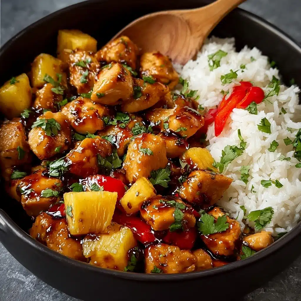Sticky Pineapple Chicken Recipe 4 Sticky Pineapple Chicken Recipe - Recipe Image