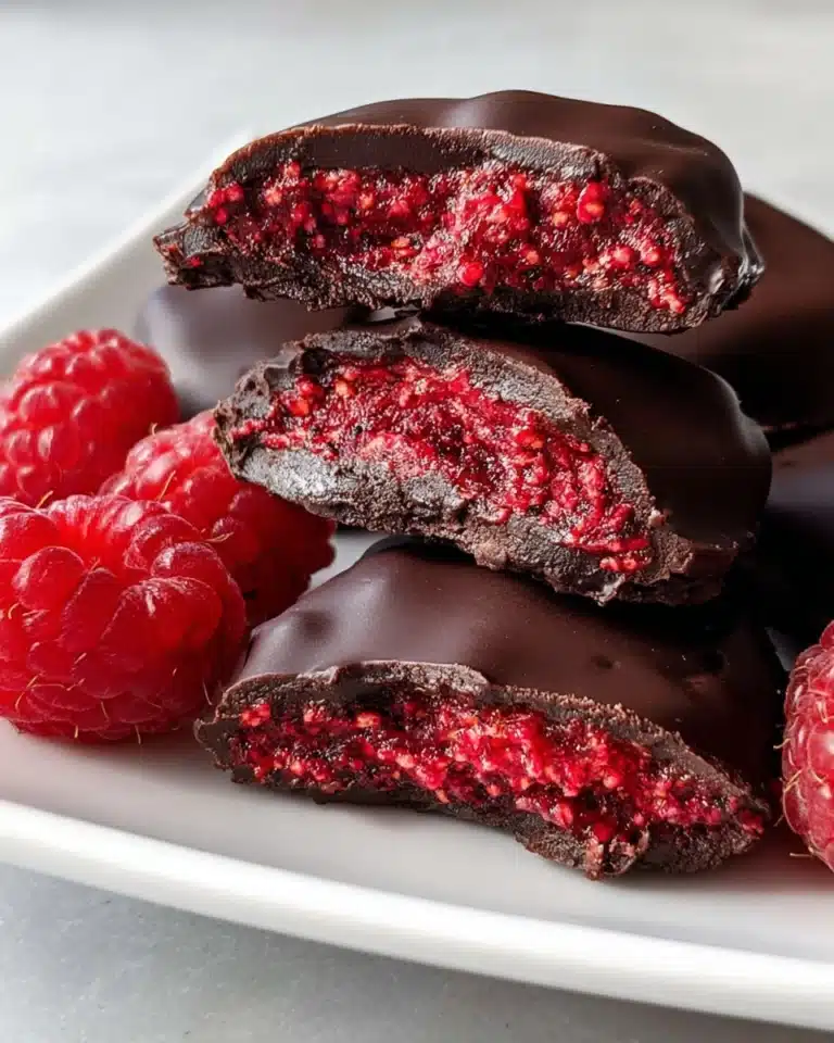 Dark Chocolate Raspberry Chia Bites Recipe