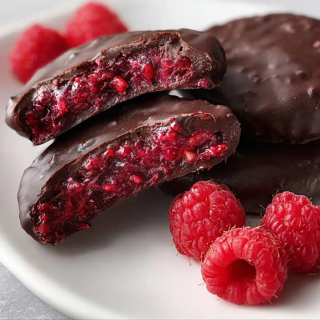 Dark Chocolate Raspberry Chia Bites Recipe 4 Dark Chocolate Raspberry Chia Bites Recipe - Recipe Image