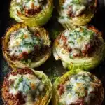 Oven-Baked Cabbage Burgers Recipe