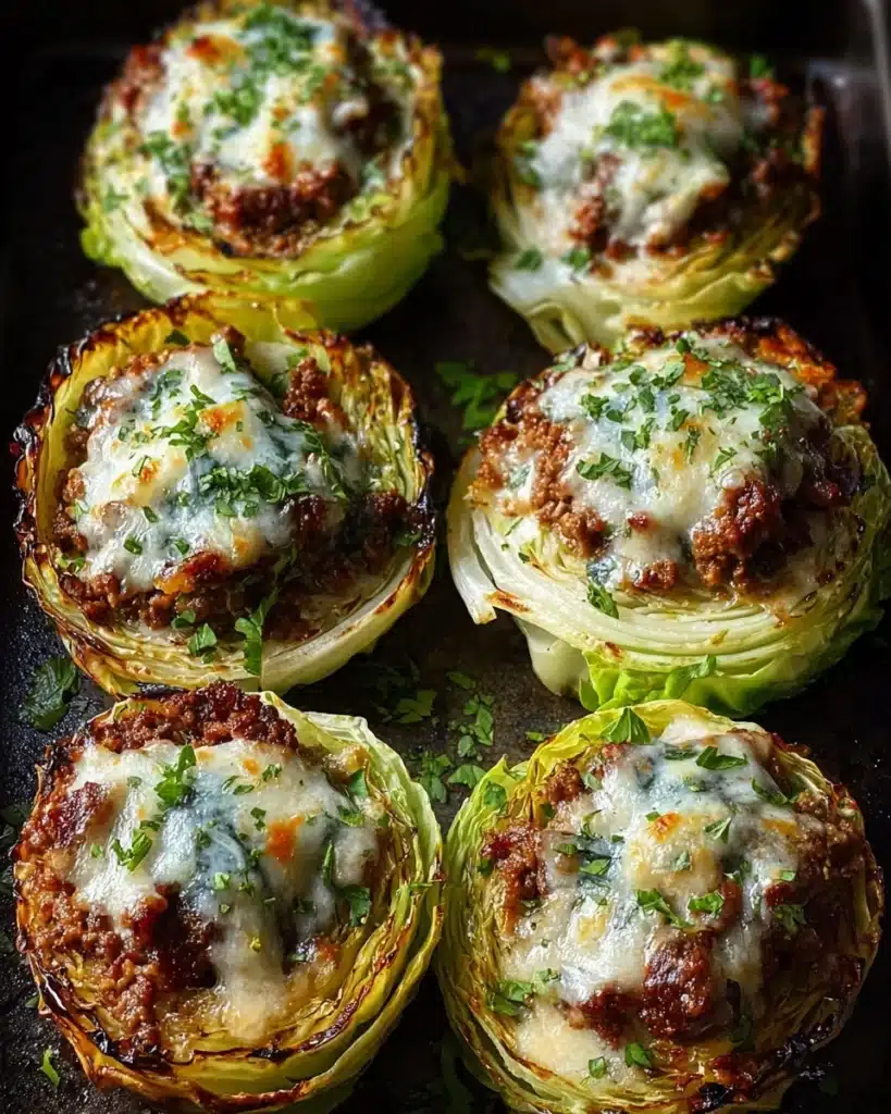 Oven-Baked Cabbage Burgers Recipe