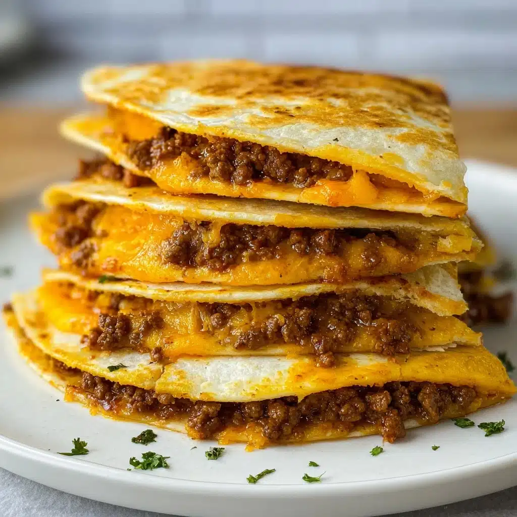Ground Beef Baked Tacos Recipe - Recipe Image