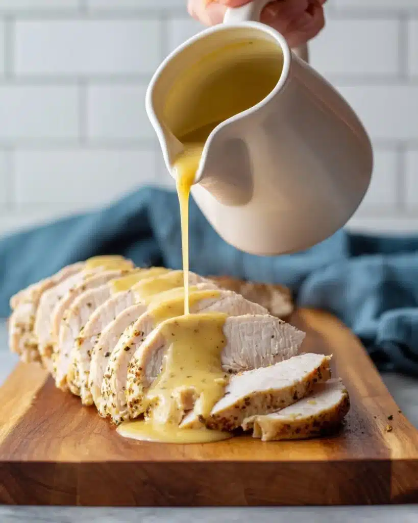 Slow Cooker Turkey Breast with Gravy Recipe