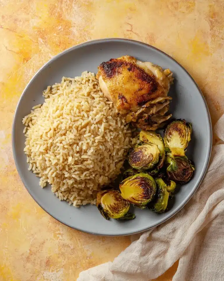 Instant Pot Seasoned Chicken and Rice Recipe