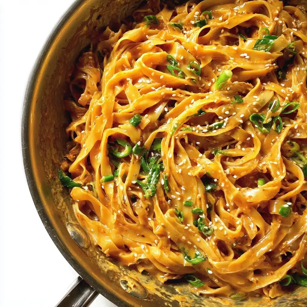 10 Minute Thai Red Curry Rice Noodles Recipe - Recipe Image