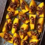 Roasted Pumpkin with Thyme, Honey & Pecans Recipe