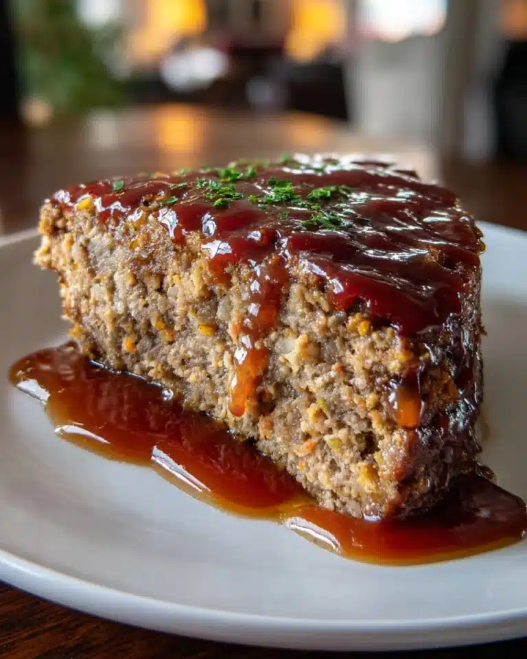 Perfect Classic Meatloaf with Gravy in Just 1 Hour Recipe