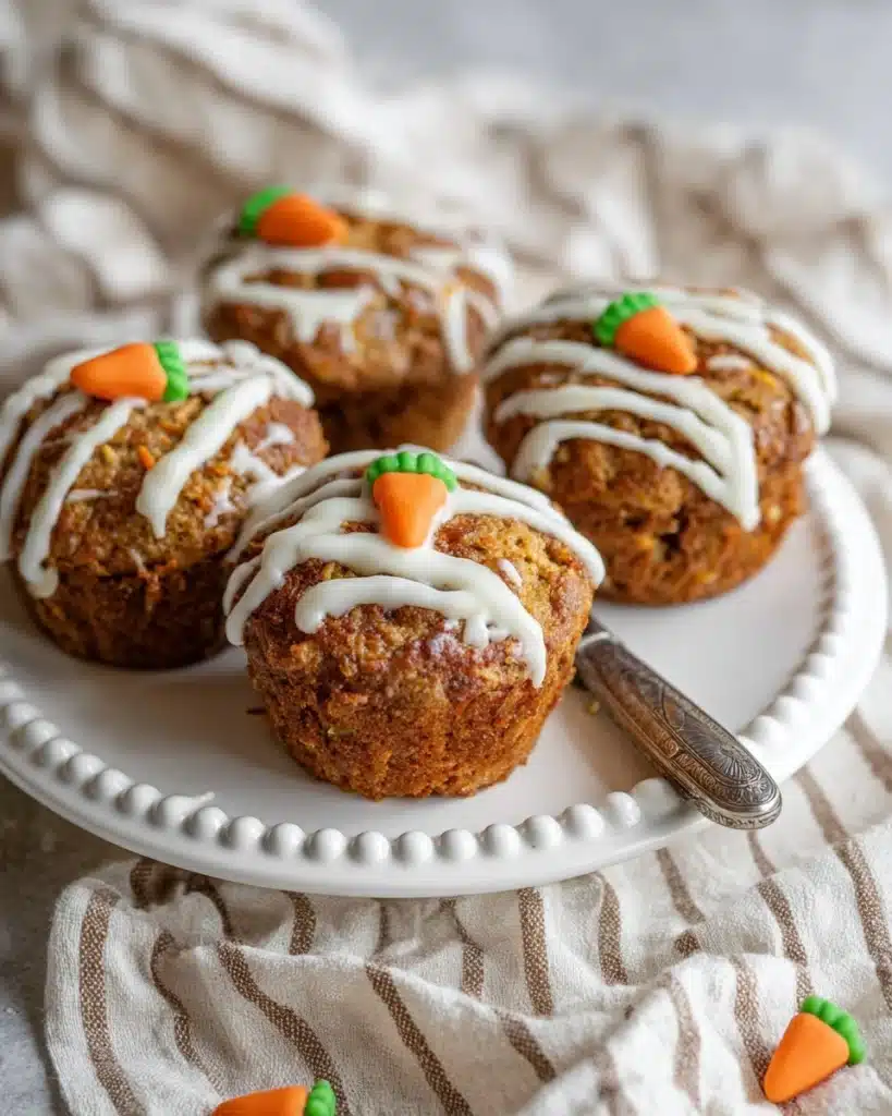 Carrot Cake Muffins (Oven or Air Fryer!) Recipe
