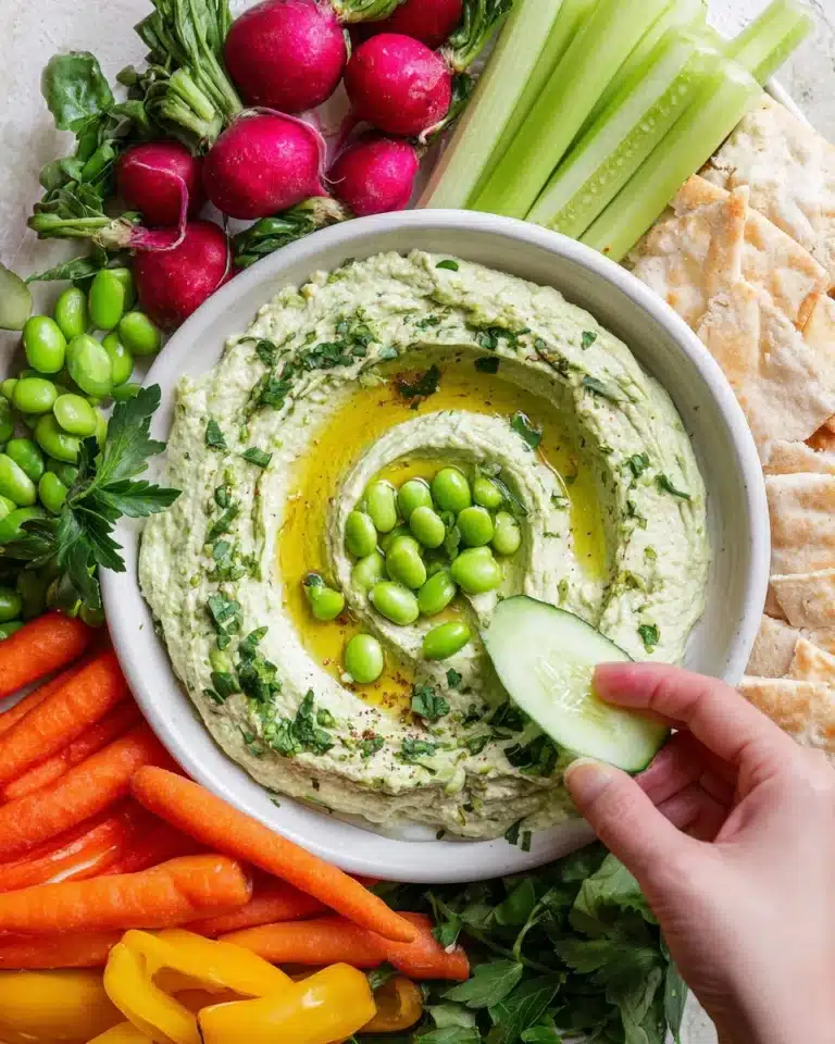 Creamy Hummus-Inspired Edamame Dip Recipe 7 Creamy Hummus-Inspired Edamame Dip Recipe