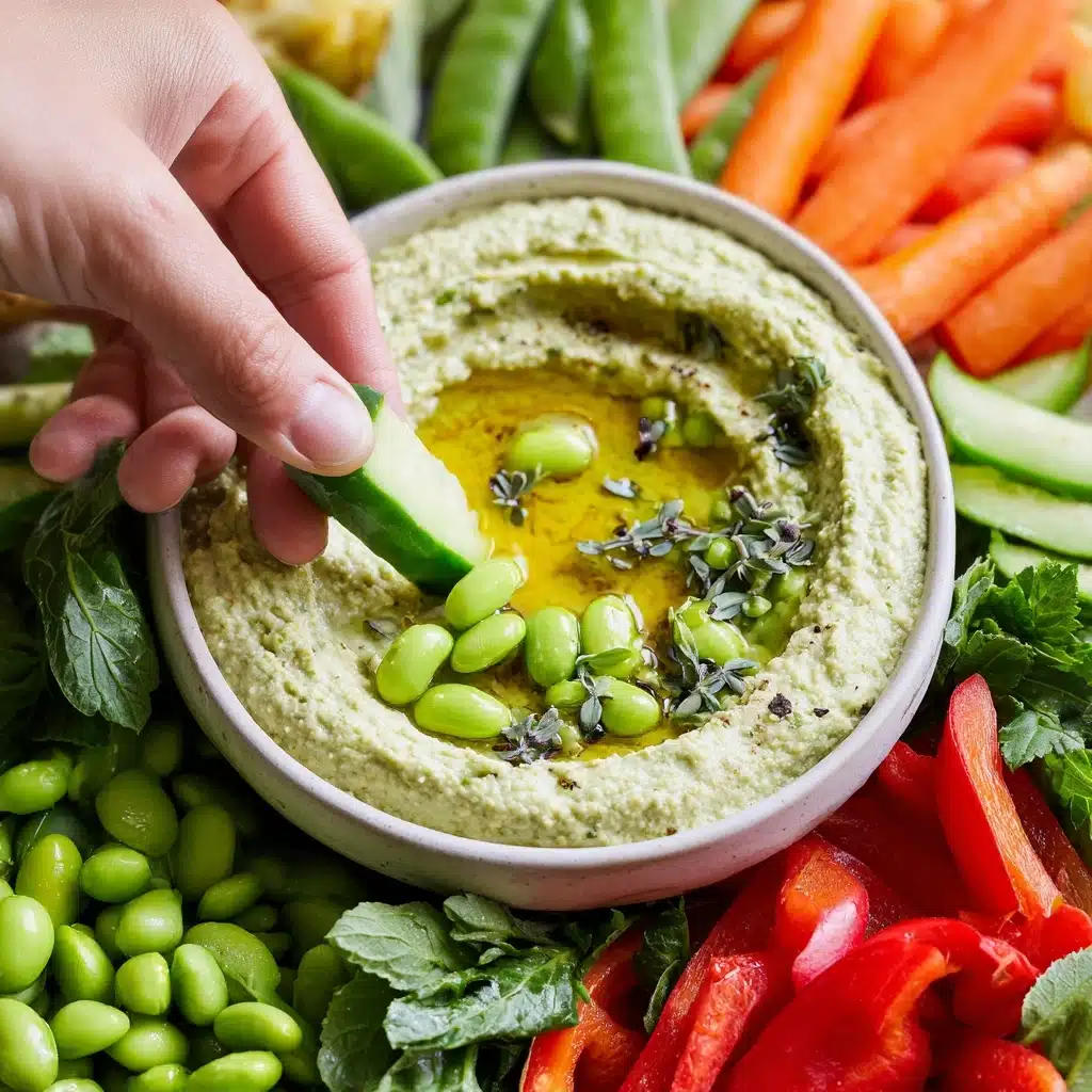 Creamy Hummus-Inspired Edamame Dip Recipe 5 Creamy Hummus-Inspired Edamame Dip Recipe - Recipe Image