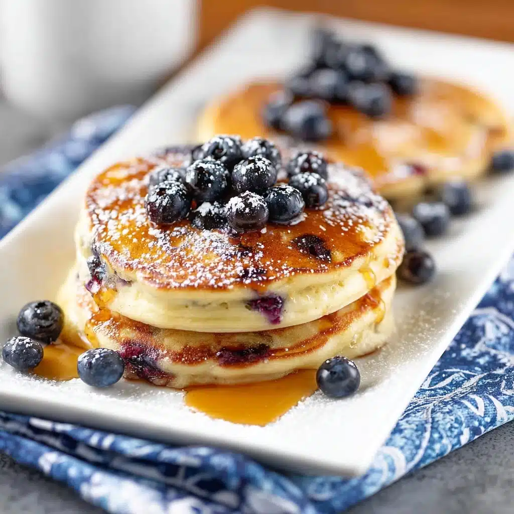 Blueberry Greek Yogurt Pancakes Recipe 5 Blueberry Greek Yogurt Pancakes Recipe - Recipe Image