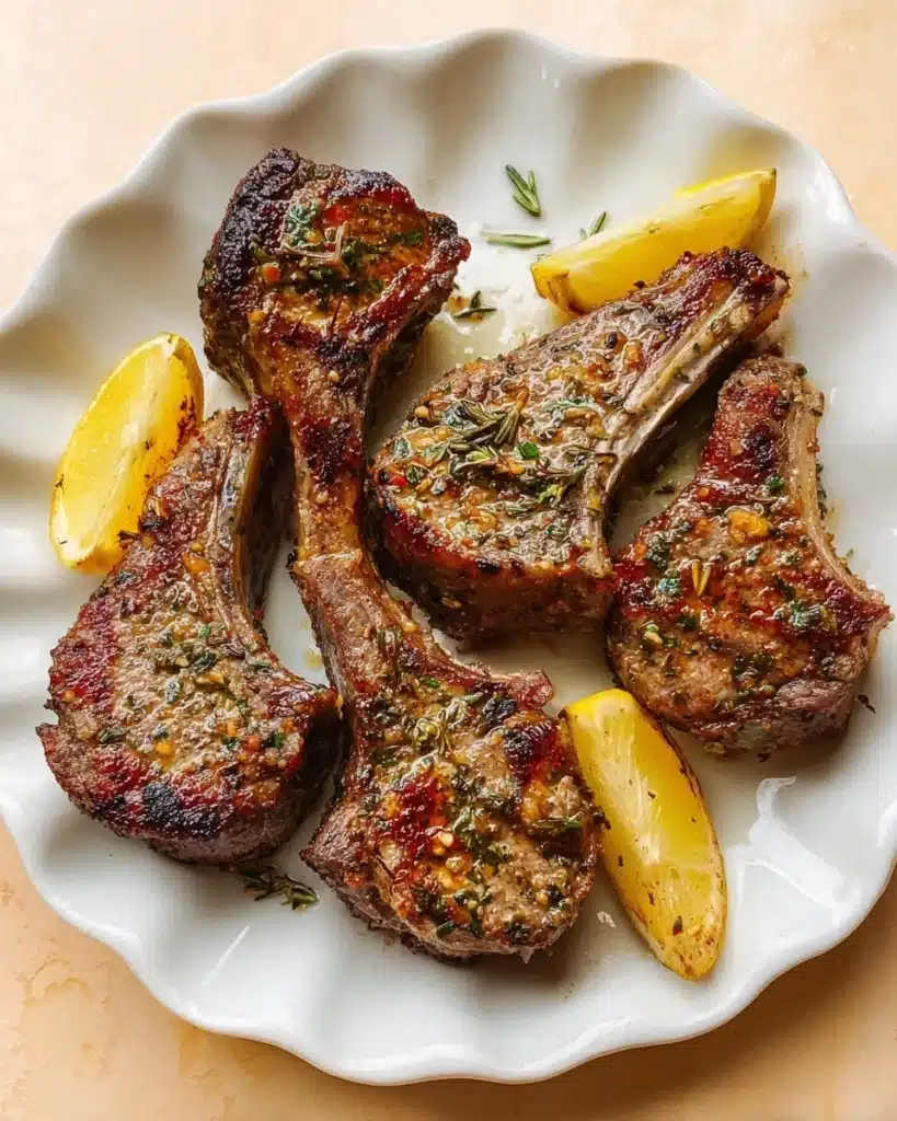 Air Fryer Lamb Chops Recipe