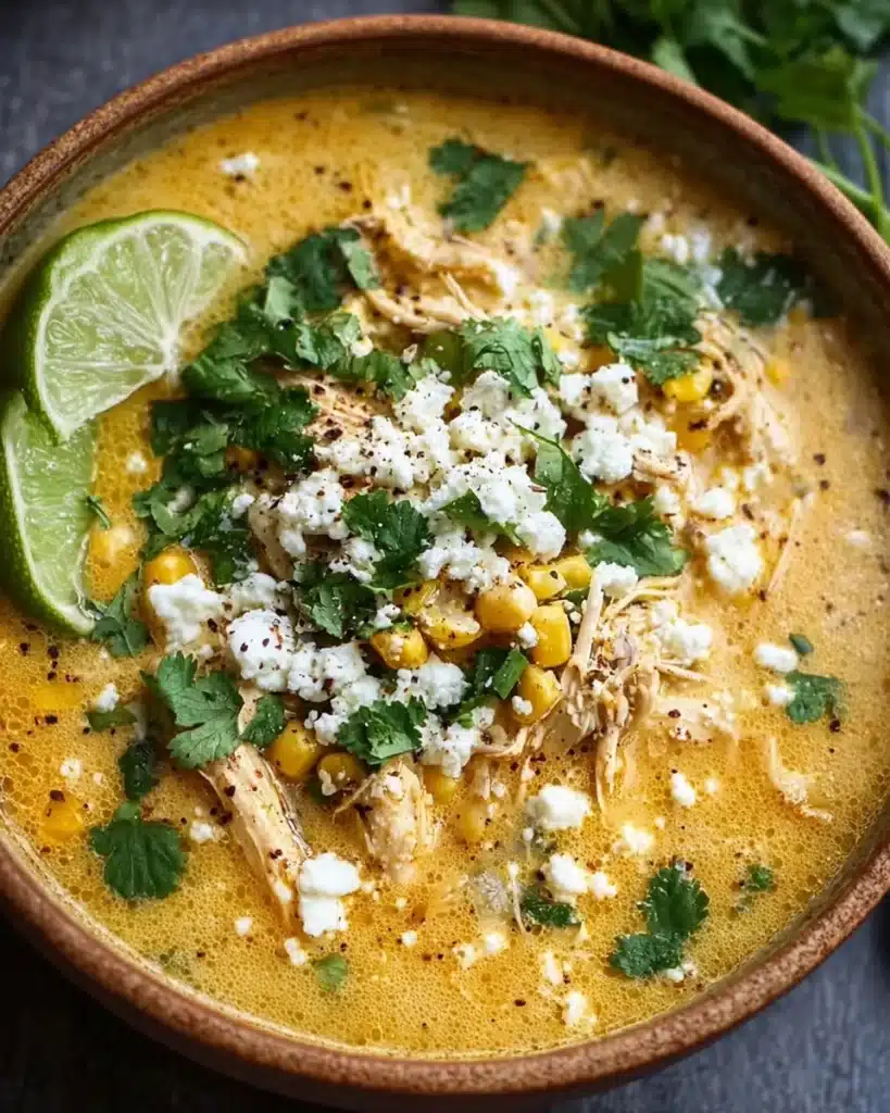 Mexican Street Corn Soup Recipe