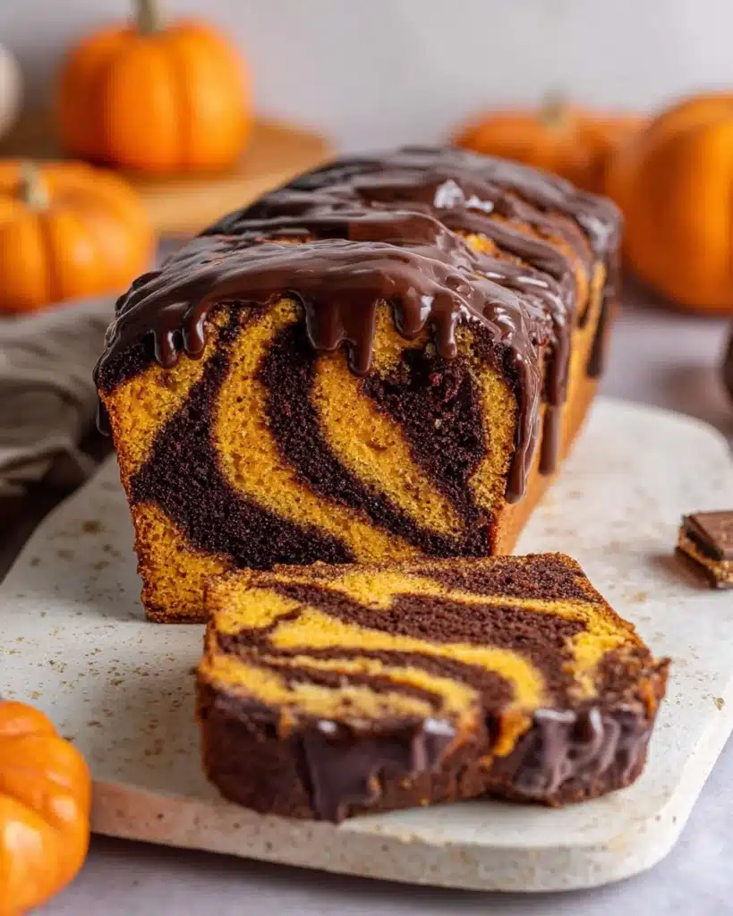 Pumpkin Marble Cake (vegan) Recipe