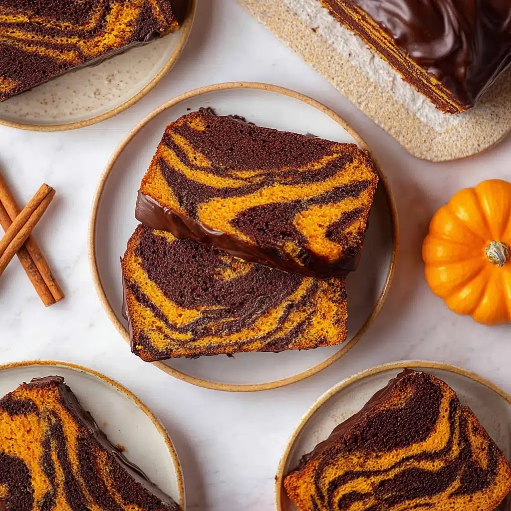 Pumpkin Marble Cake (vegan) Recipe - Recipe Image