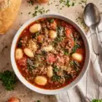 30 Minute Sausage Gnocchi Soup Recipe