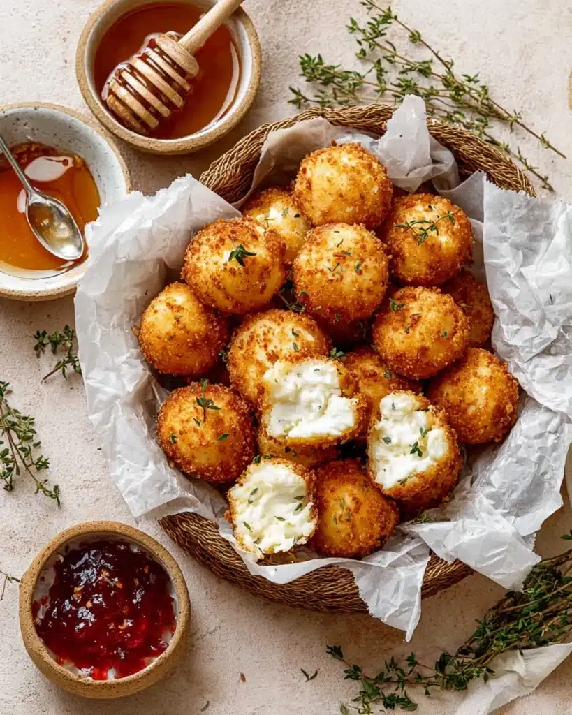 Fried Goat Cheese Balls Recipe