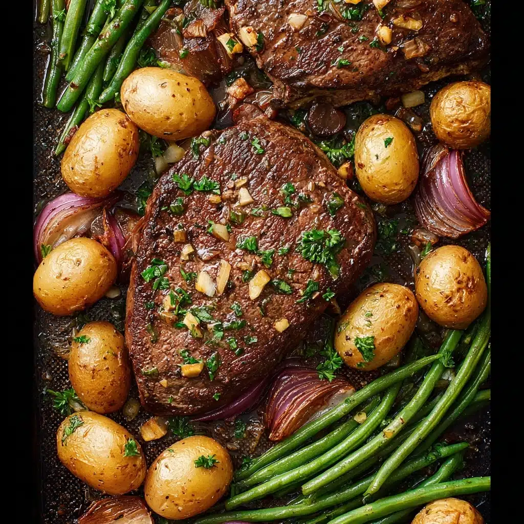Steak and Potatoes Sheet Pan Recipe 4 Steak and Potatoes Sheet Pan Recipe - Recipe Image