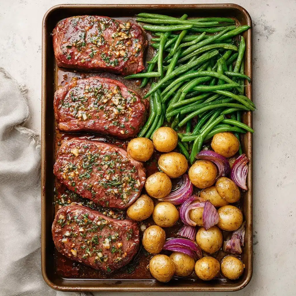 Steak and Potatoes Sheet Pan Recipe 5 Steak and Potatoes Sheet Pan Recipe - Recipe Image