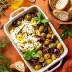 Herb Roasted Olives with Burrata Recipe 6 Herb Roasted Olives with Burrata Recipe
