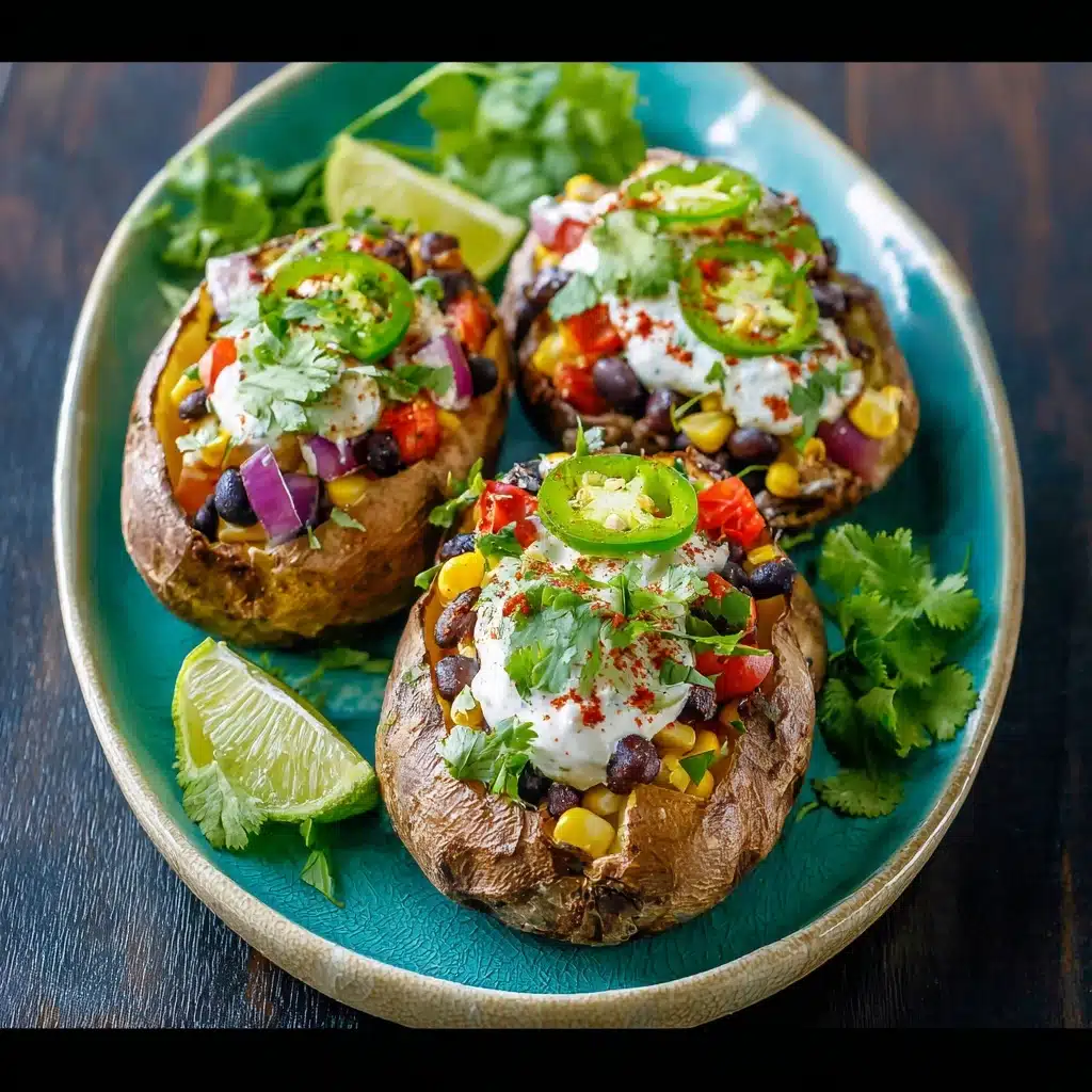Mexican Baked Potatoes Recipe - Recipe Image