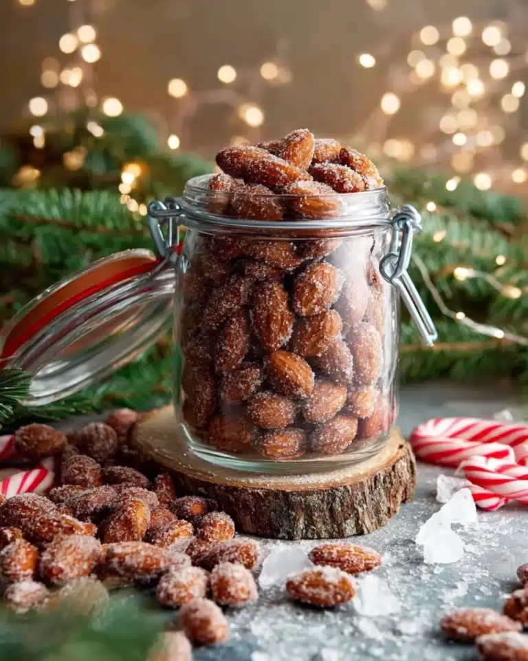 Maple Roasted Salted Almonds Recipe