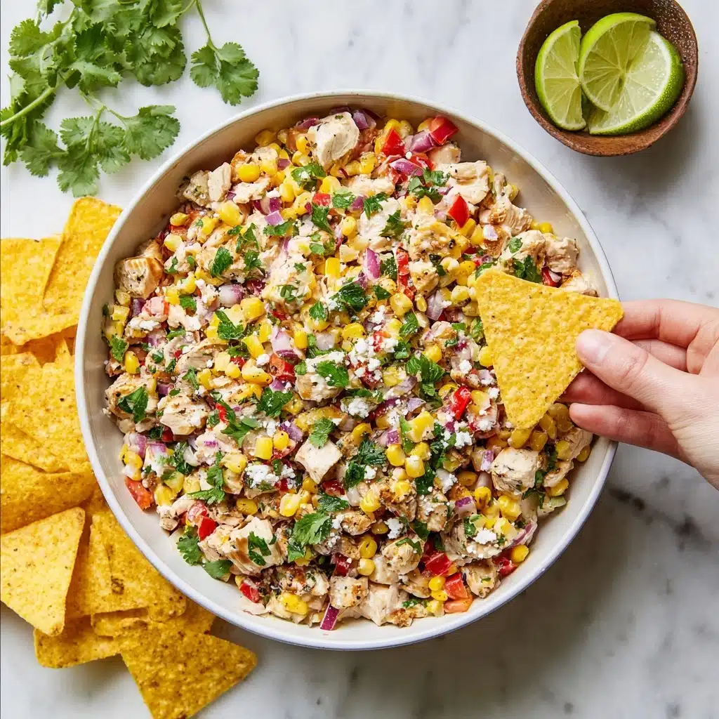 Creamy Elote-Inspired Chicken Salad Recipe 5 Creamy Elote-Inspired Chicken Salad Recipe - Recipe Image