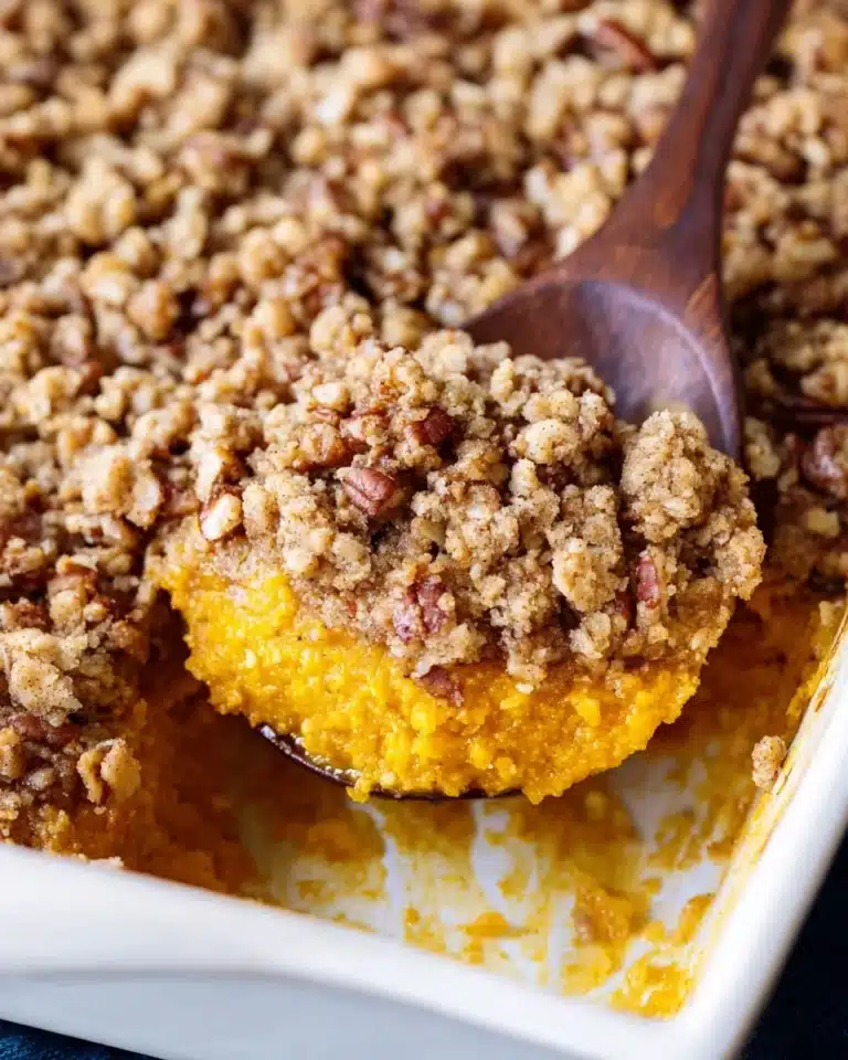 Sweet Potato Casserole with Pecans Recipe