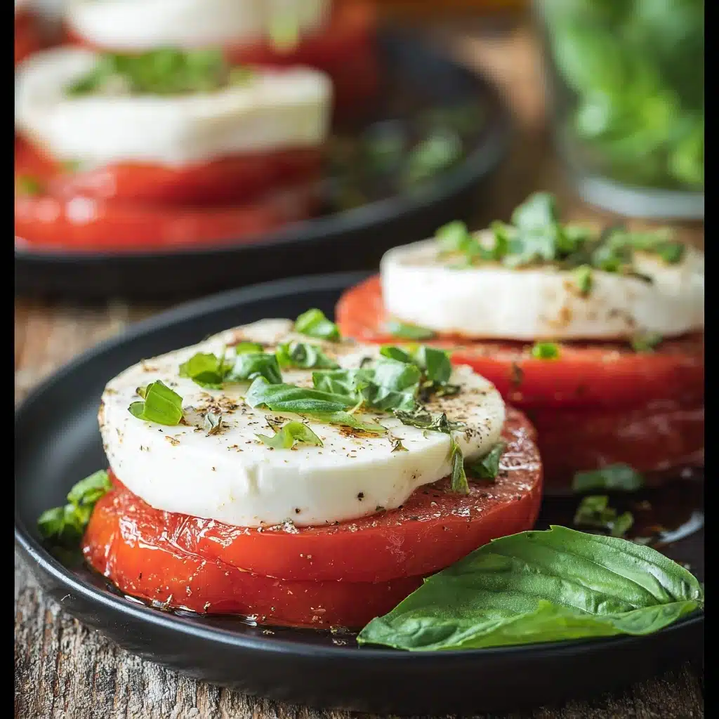 Grilled Tomatoes with Mozzarella Recipe - Recipe Image